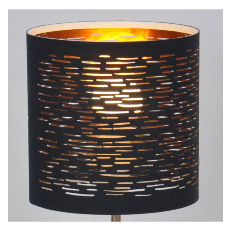 Stolní lampa s laserovým odstínem tkaniny