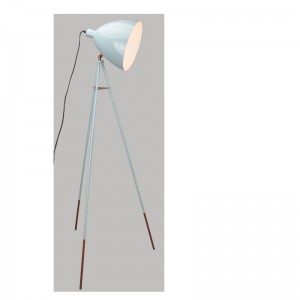 Stativová stojací lampa s kovovým odstínem a funkcí nastavení