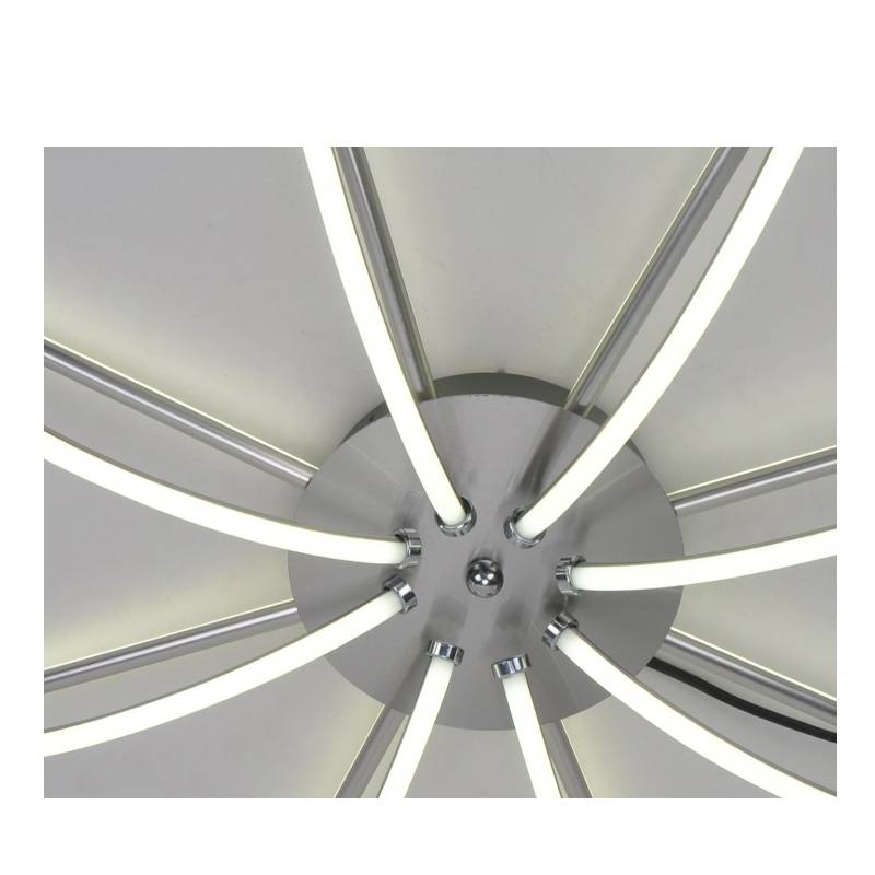 Moderní LED stropní lampa s hliníkovým pásem