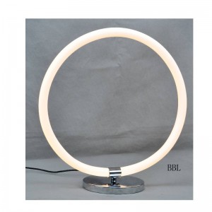 Stolní lampa LED s akrylovou kulatou trubicí