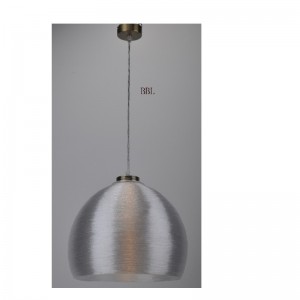 Závěsná lampa s akrylovým hedvábným stínem