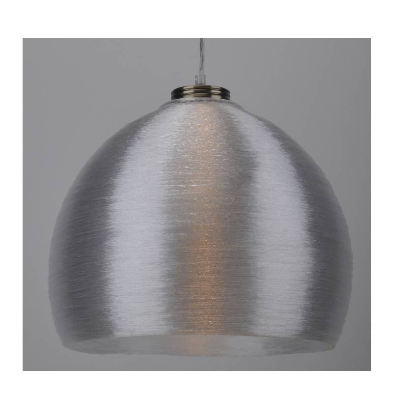 Závěsná lampa s akrylovým hedvábným stínem