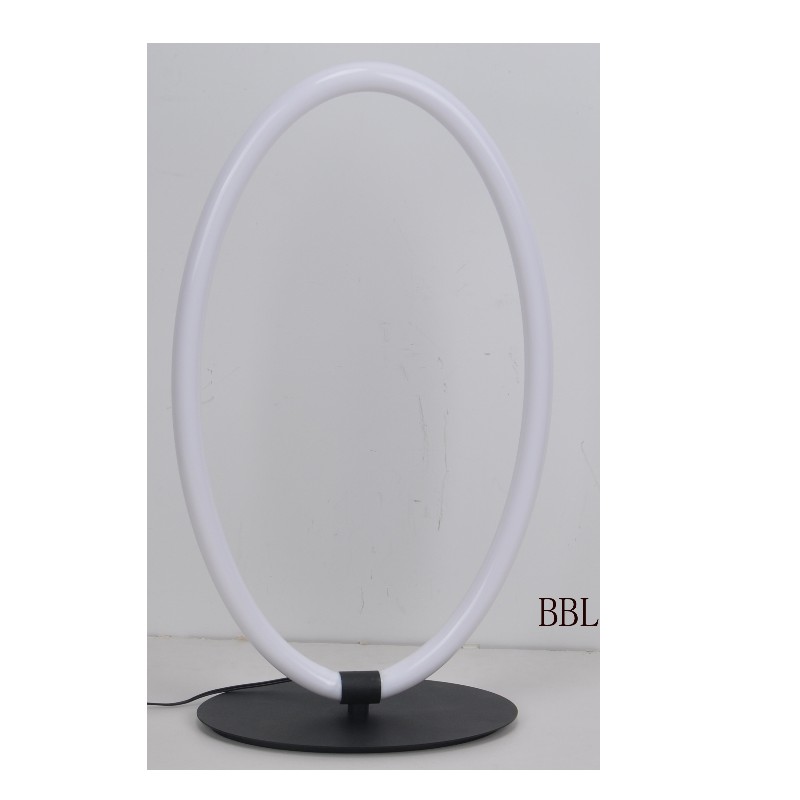 Lampa s LED tabulkou s oválnou akrylovou trubicí