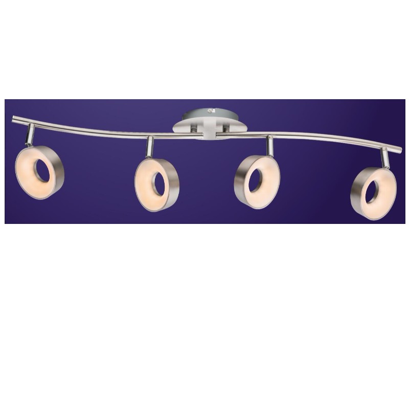 Vysokonapěťové LED bodové světlo-4, s plastovým stínidlem