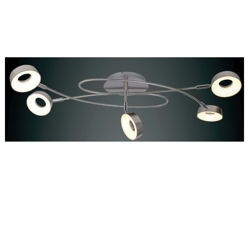 Vysoké napětí LED spot light-5, s kruhovým plastovým stínem