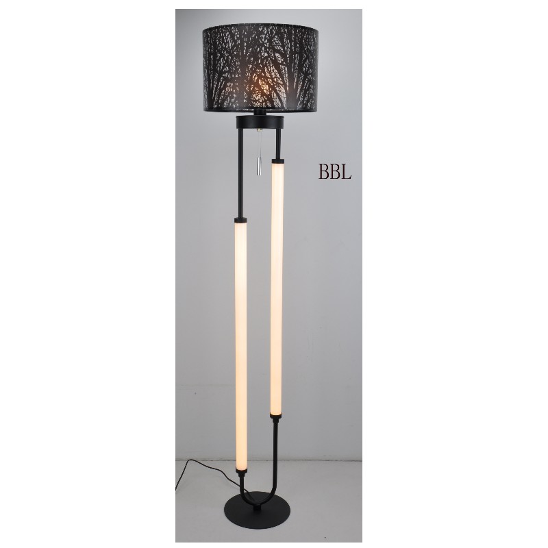 LED podlahová svítilna s LED ovladačem a E27 socketem